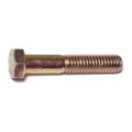 Midwest Fastener Grade 8, 3/8"-16 Hex Head Cap Screw, Zinc Yellow Steel, 2 in L, 50 PK 00697